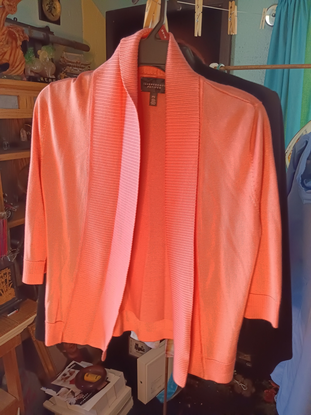 Investments Coral Open-Front Women's Cardigan Sweater